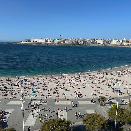 Apartmán Piso Con Vistas A La Playa De Riazor A Coruña Exteriér fotografie