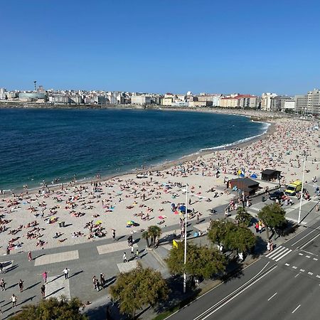 Apartmán Piso Con Vistas A La Playa De Riazor A Coruña Exteriér fotografie