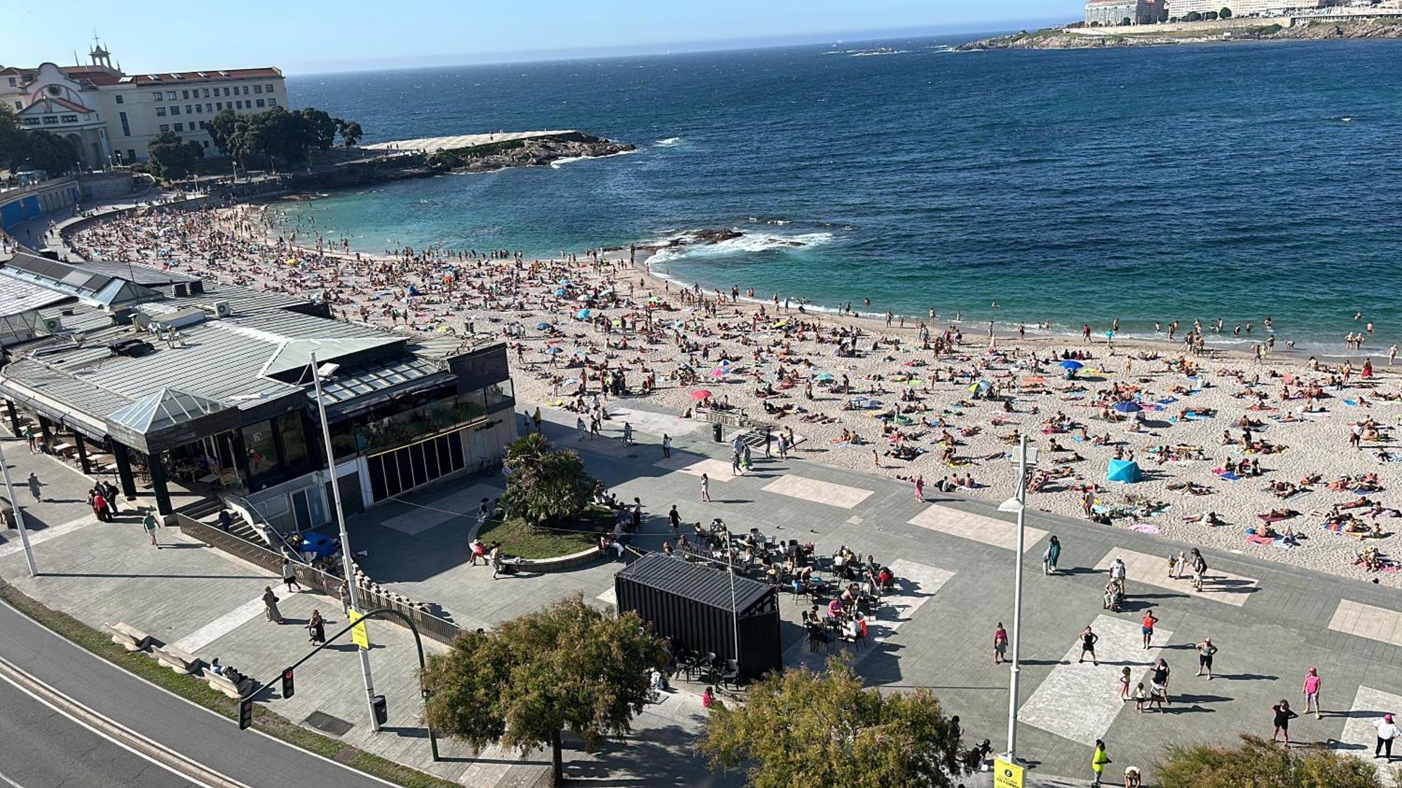 Apartmán Piso Con Vistas A La Playa De Riazor A Coruña Exteriér fotografie